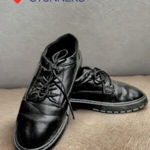 All-Black Utility Boot – Thrift Edition